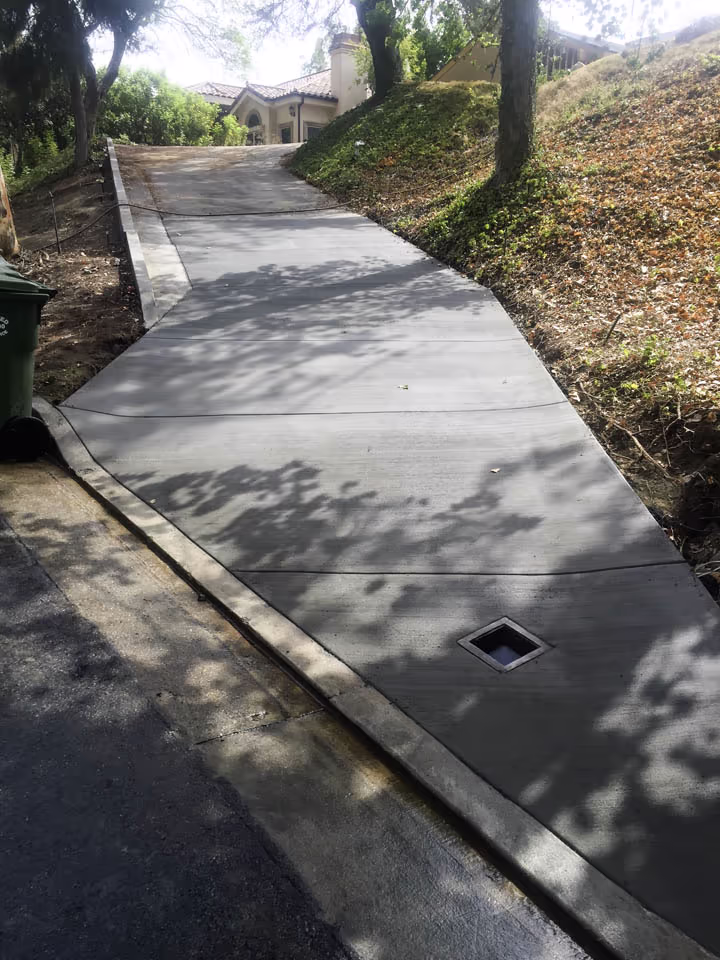Residential Concrete Driveway Project — photo 2